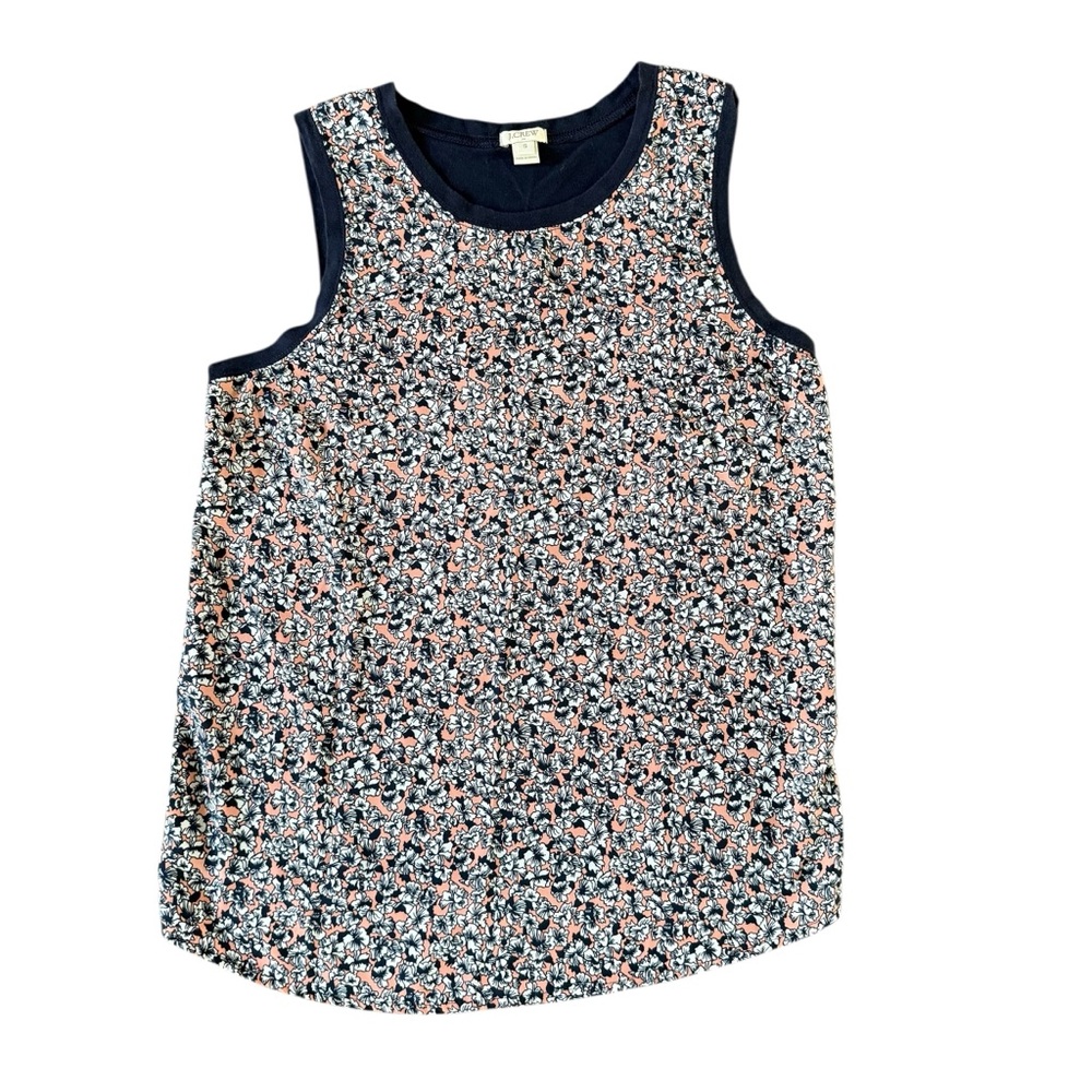 J. Crew Multicolor Patterned Tank Top